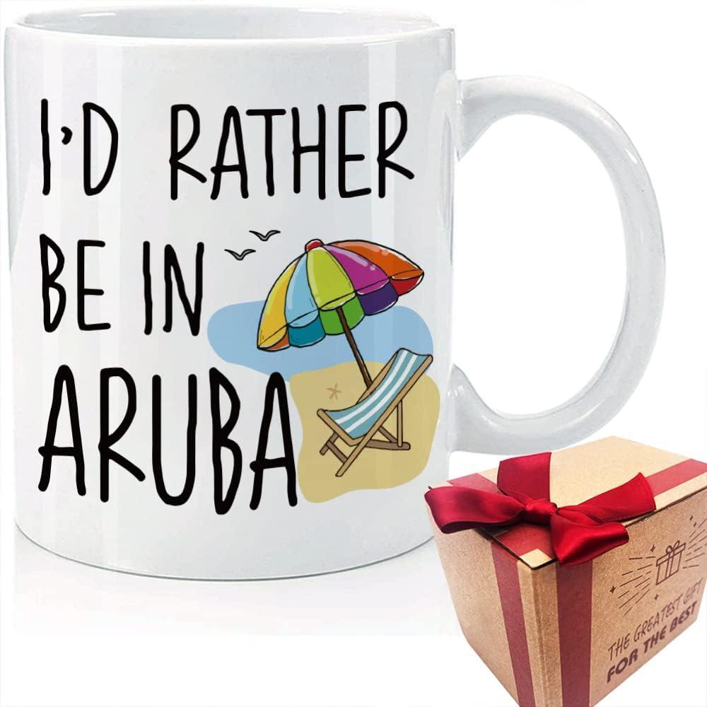 Novelty Mug Showdown: Cheers to Aruba Lovers & Travelers!