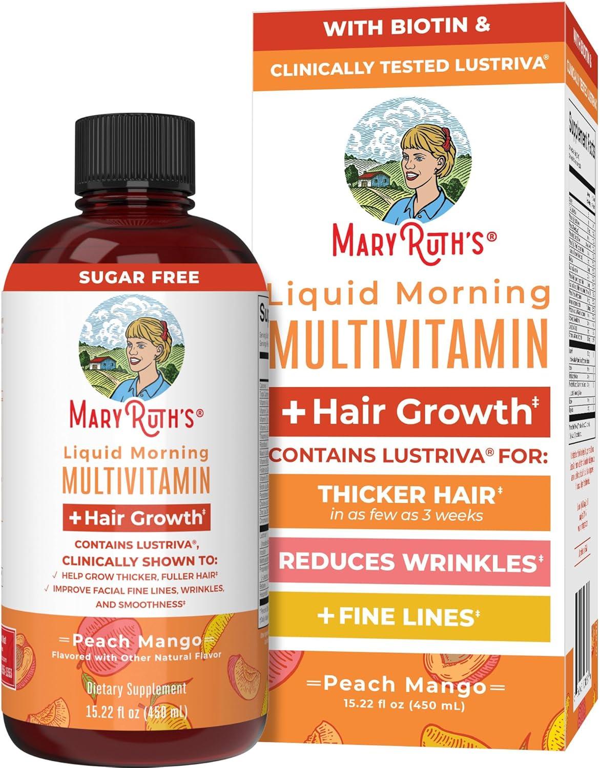 Hair Growth Showdown: Liquid Vitamins vs. Biotin Power