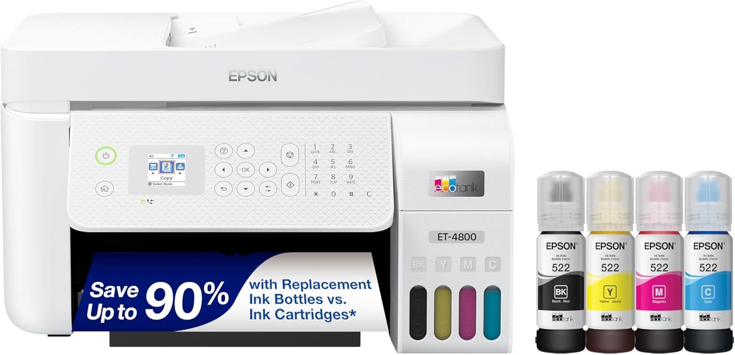 Epson EcoTank ET-4800: The Surprising Home Office Powerhouse