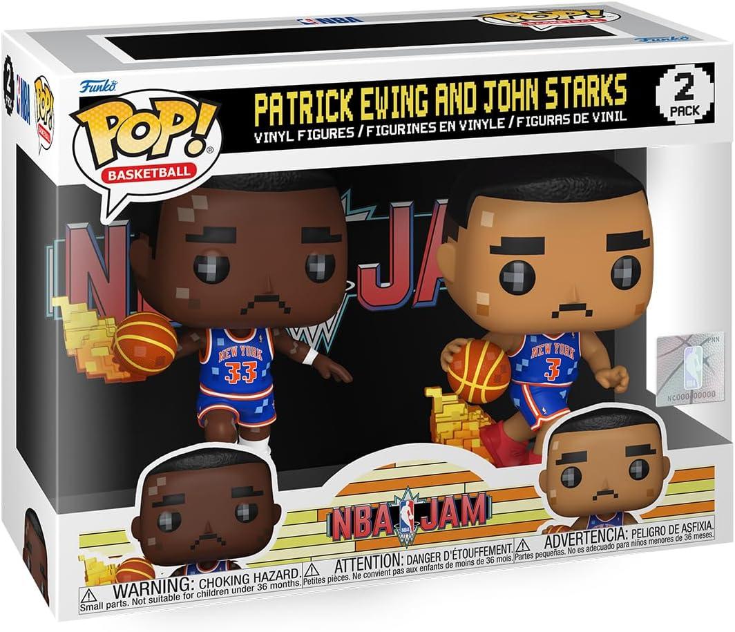 Battle of the Knicks Icons: Ewing vs. Starks Funko Pop Showdown