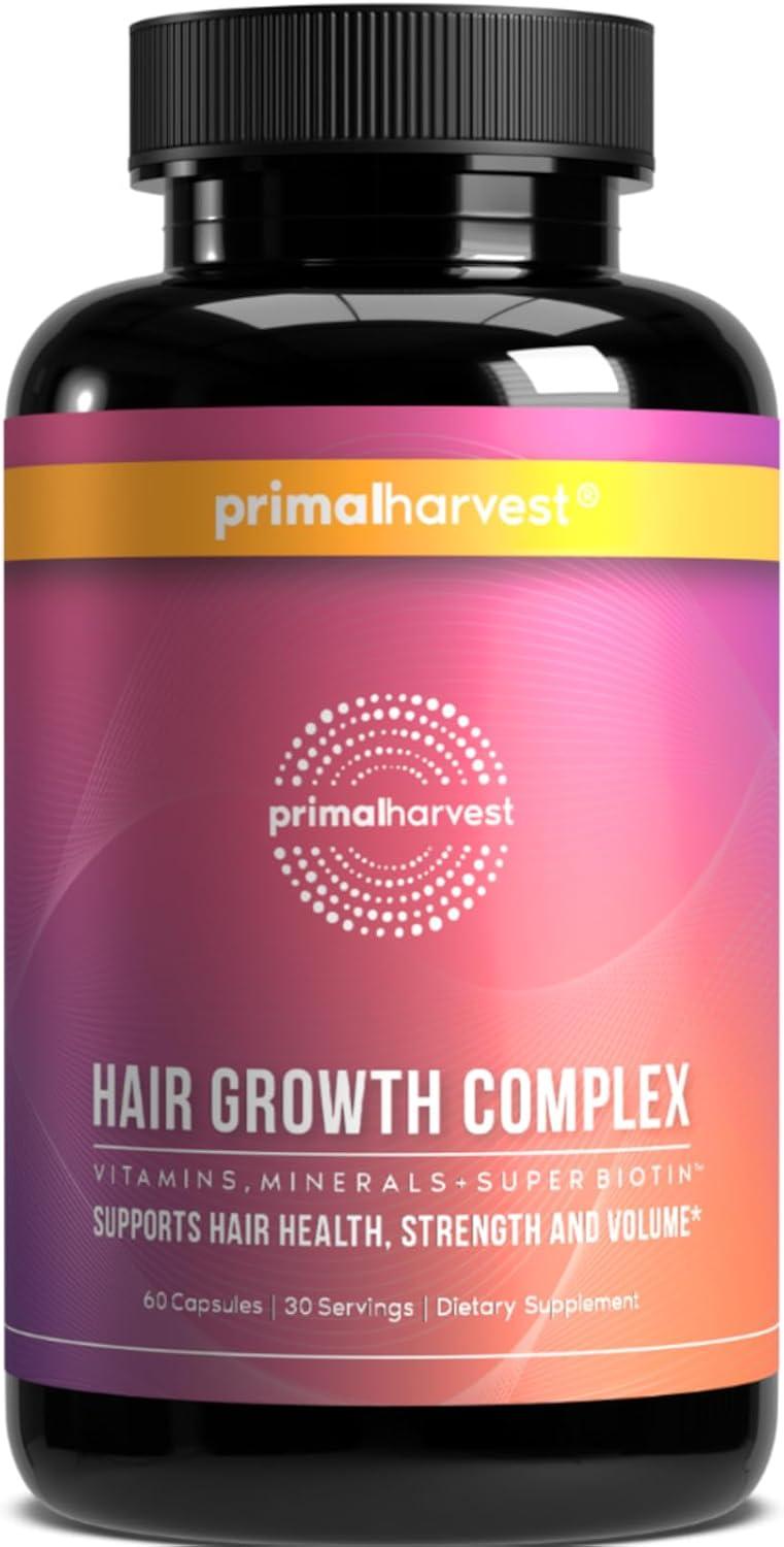 Hair Growth Showdown: Primal Harvest vs. Nature's Bounty vs. Nutraharmony