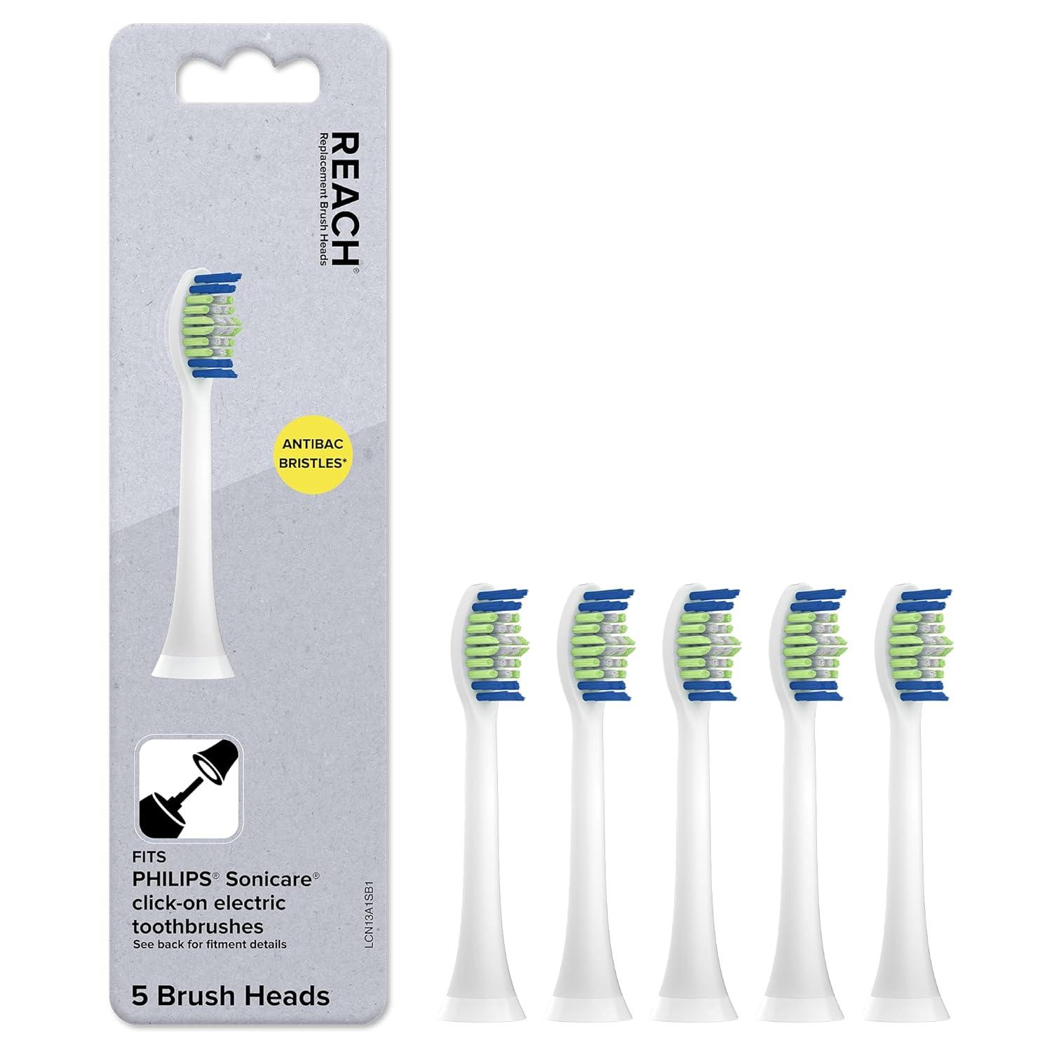 Toothbrush Showdown: REACH vs. Sonicare Brush Heads
