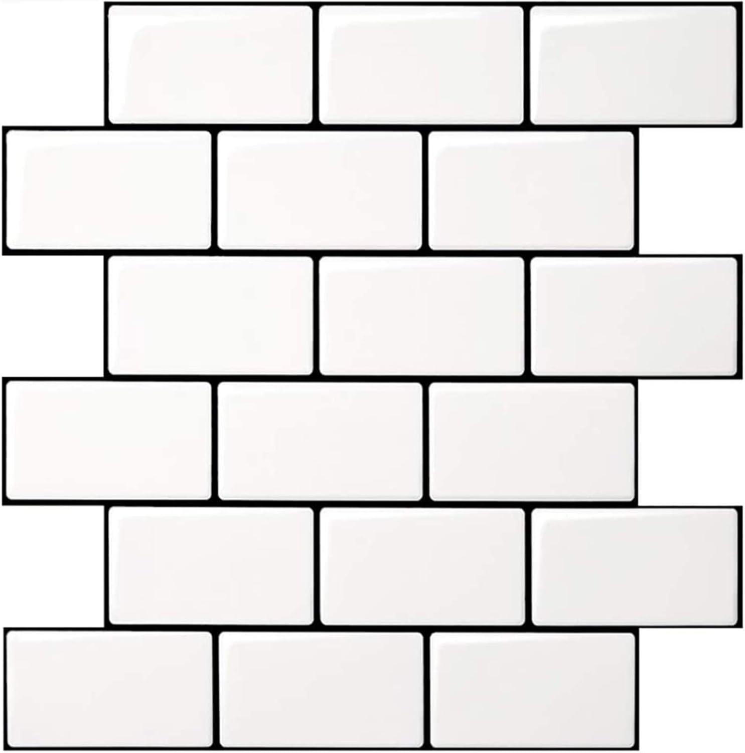 Art3d Peel and Stick Backsplash: Thicker Tiles Surprise!