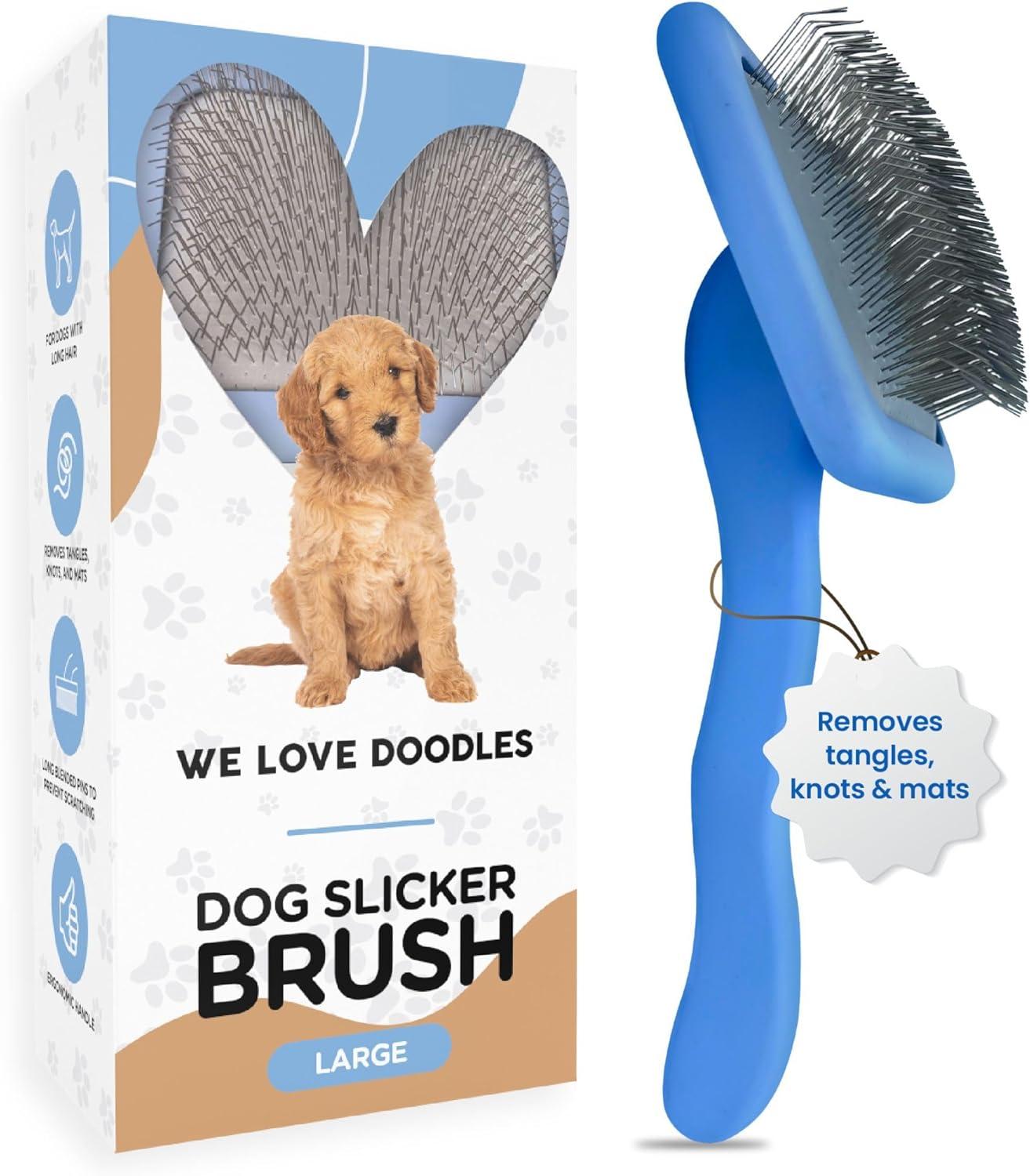 Grooming Essentials: Slicker Brush versus Doodle Apparel Delight