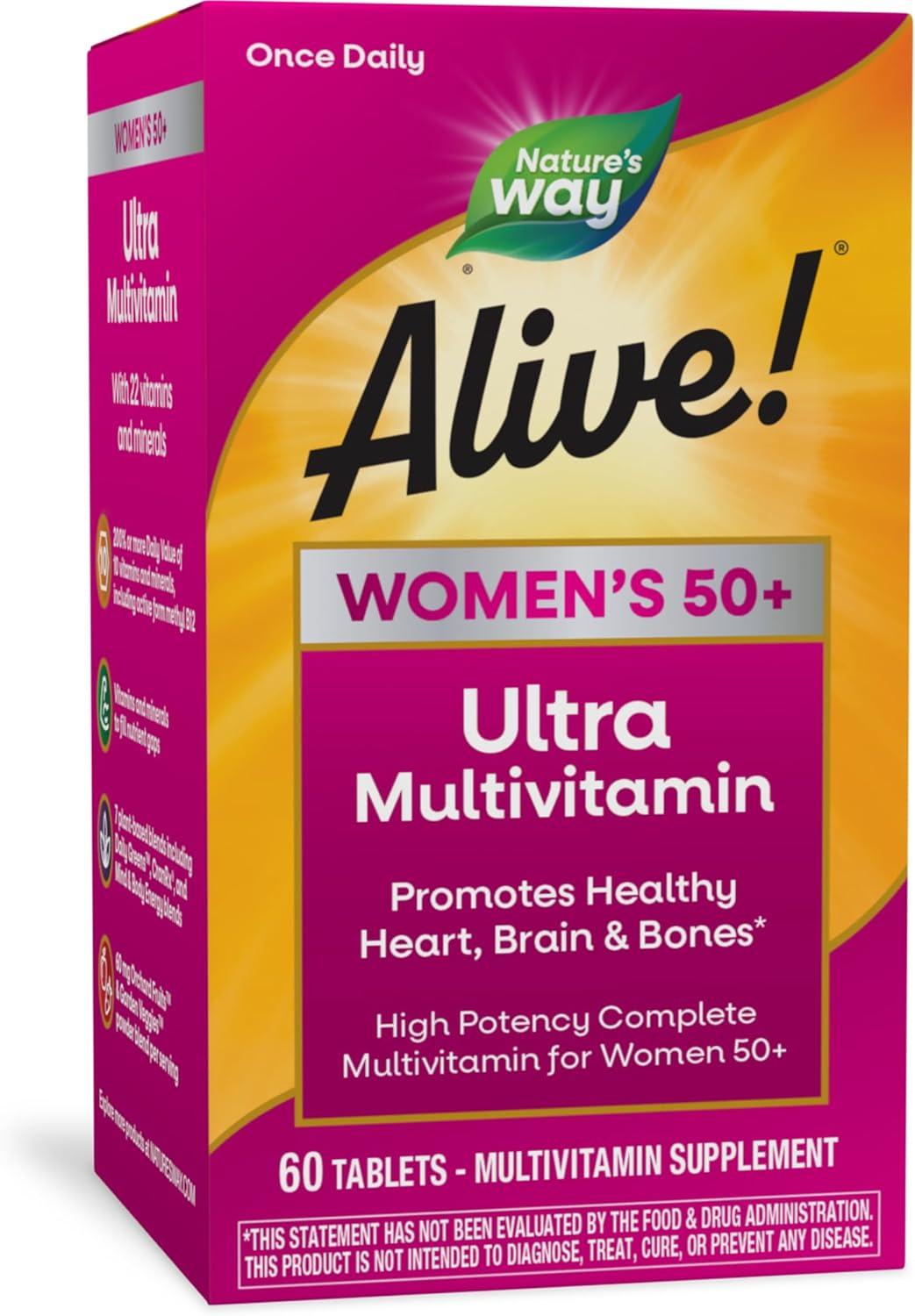 Multivitamins Showdown: Boosting Vitality After 50+ Years