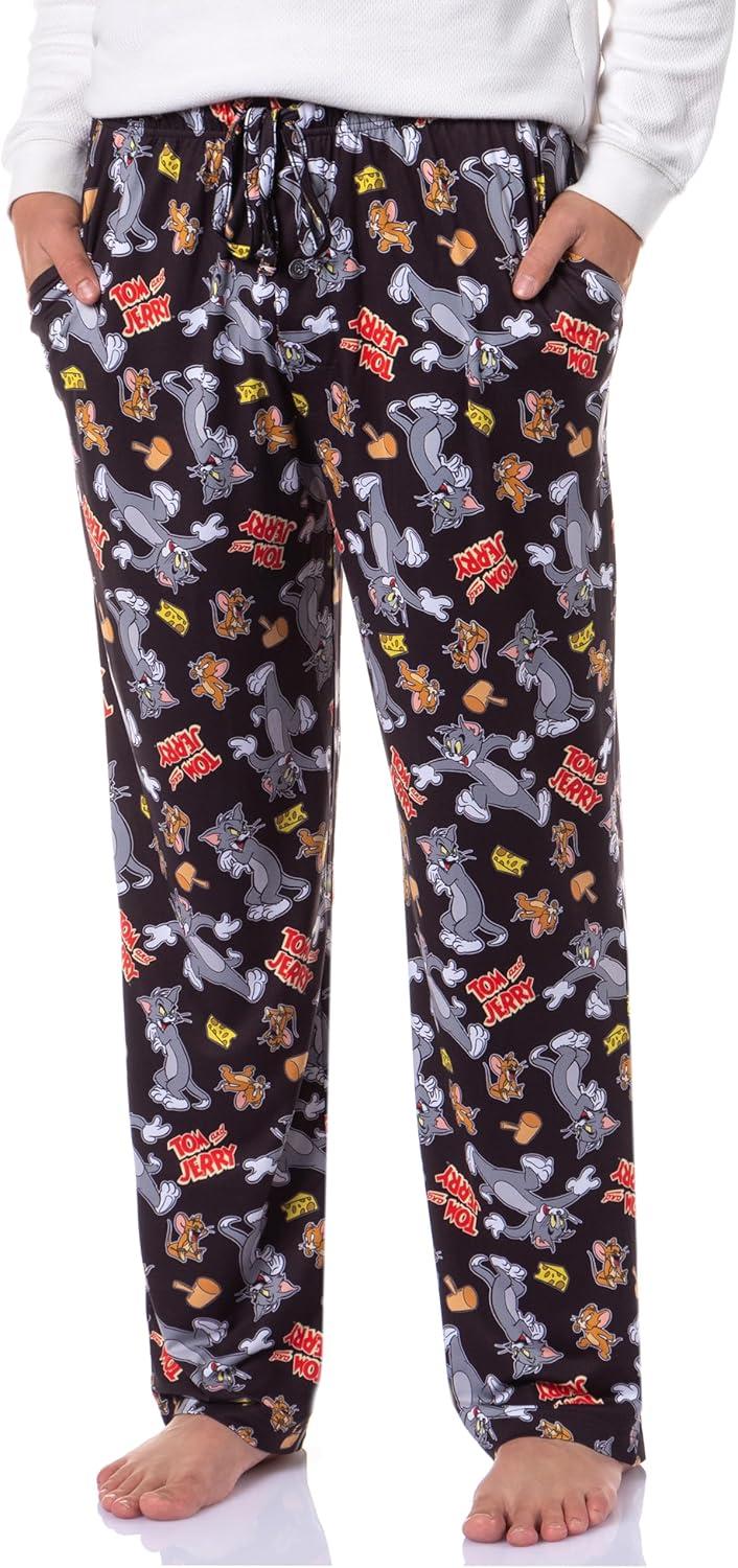 Tom Jerry Cheese-Print PJs: Tested Comfort MeetsCool Design for Adults