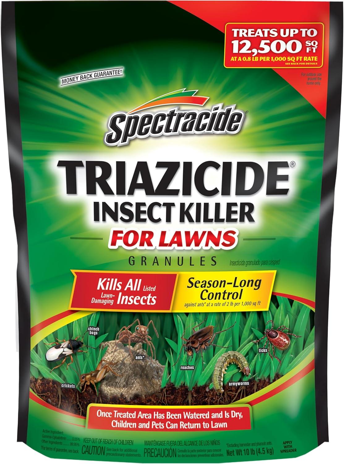 Surprising Lawn Truth... Triazicide vs Spectracide: Tested Insect Killers Compared!