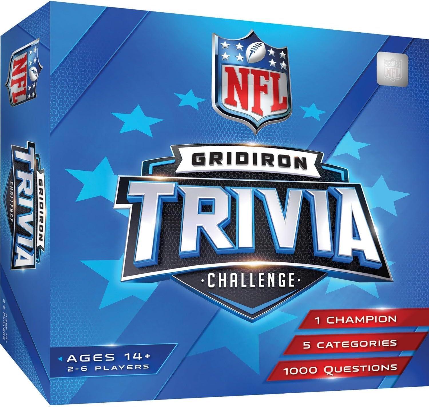 NFL Gridiron Showdown: 1000 Tested Questions For Fun Family Fun
