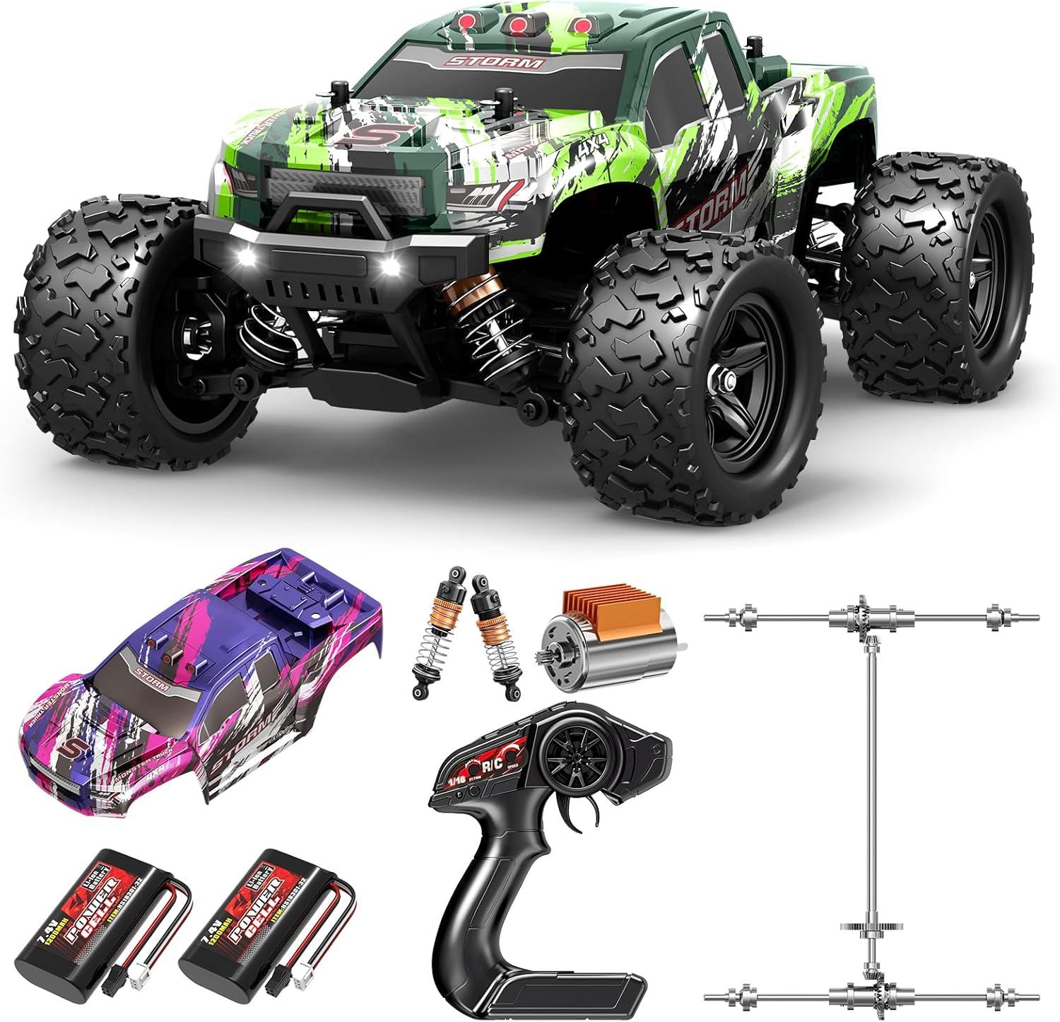 Versus Test: 4WD Off-Road Speed In 1:18 Scale, Rechargeable Power
