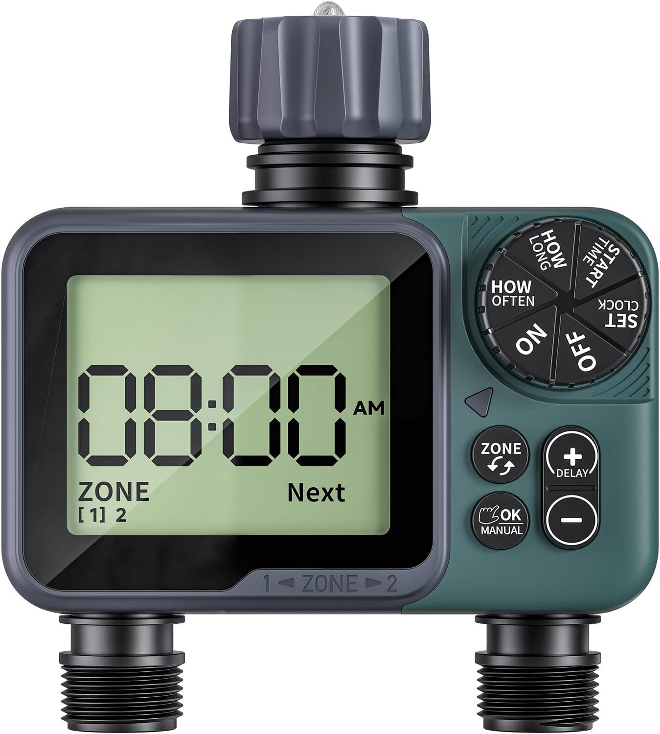 Sprinkler Timer 2 Zone vs. Smart Hose Controllers: Rain Delay & Waterproof Tested for Eco-Conscious Yard Care?
