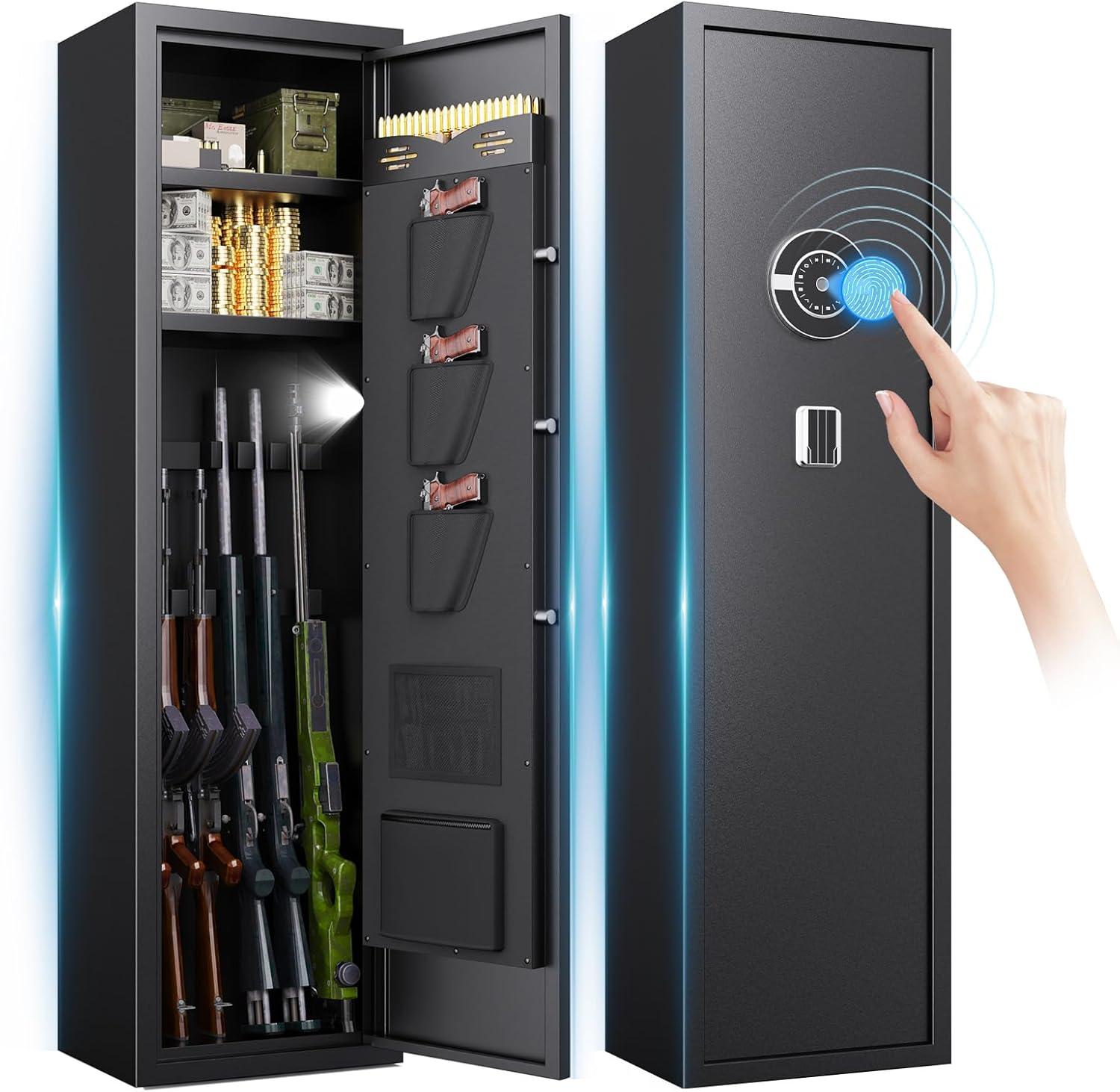 Fireproof Gun Safe Showdown: Biometric Fingerprint vs. Alarm System