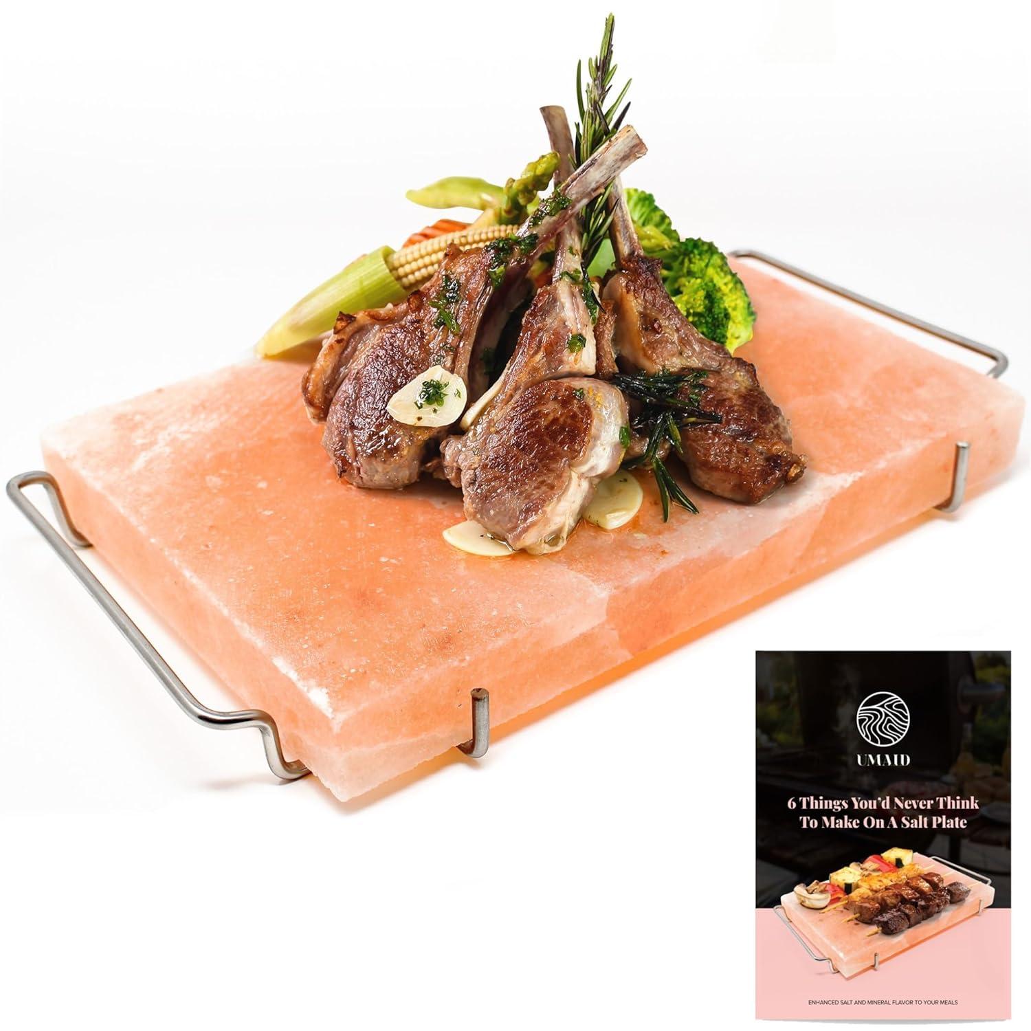 Himalayan Salt Block Showdown: Tested 12X8X1.5, Recipes & Steel Plate