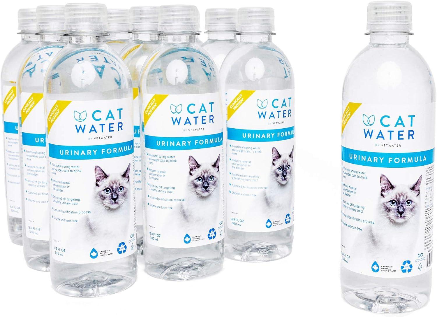 CATWATER by VETWATER vs. [Others] - Surprising Insight: Ph-Balanced, Mineral-Free, and Clinically Tested Cat Water for FLUTD Prevention