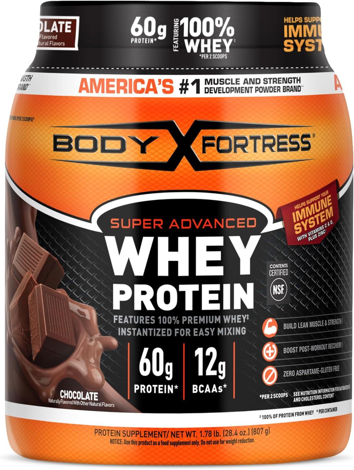 Surprising Insight: Body Fortress 100% Whey vs. Premium Protein Powder-Chocolate Flavor Tested for 2024 Muscles