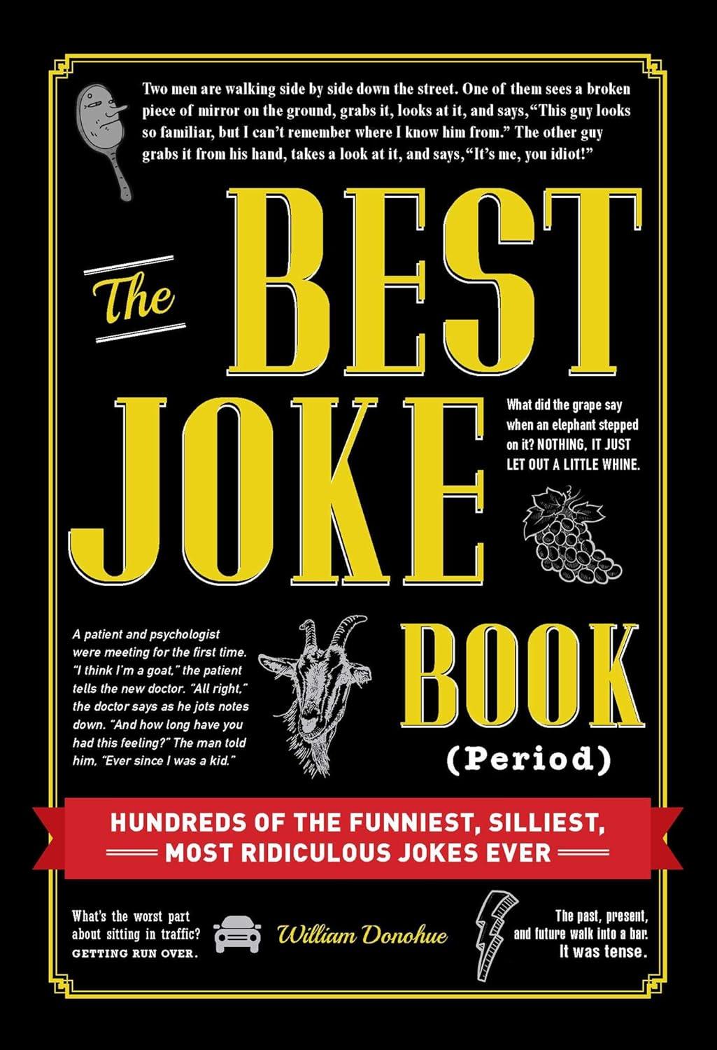 Funny Joke Book Showdown: Celeb Quips, Kids' Illustrations, & Curated Laughs