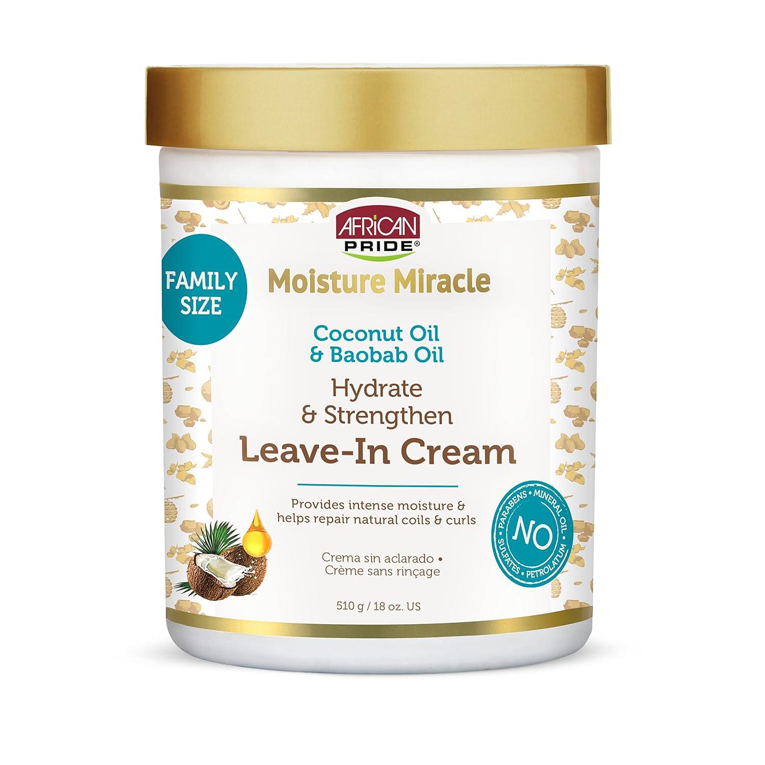 Coconut Oil & Baobab Oil Leave-In: Surprising Moisture vs Repair for Coils