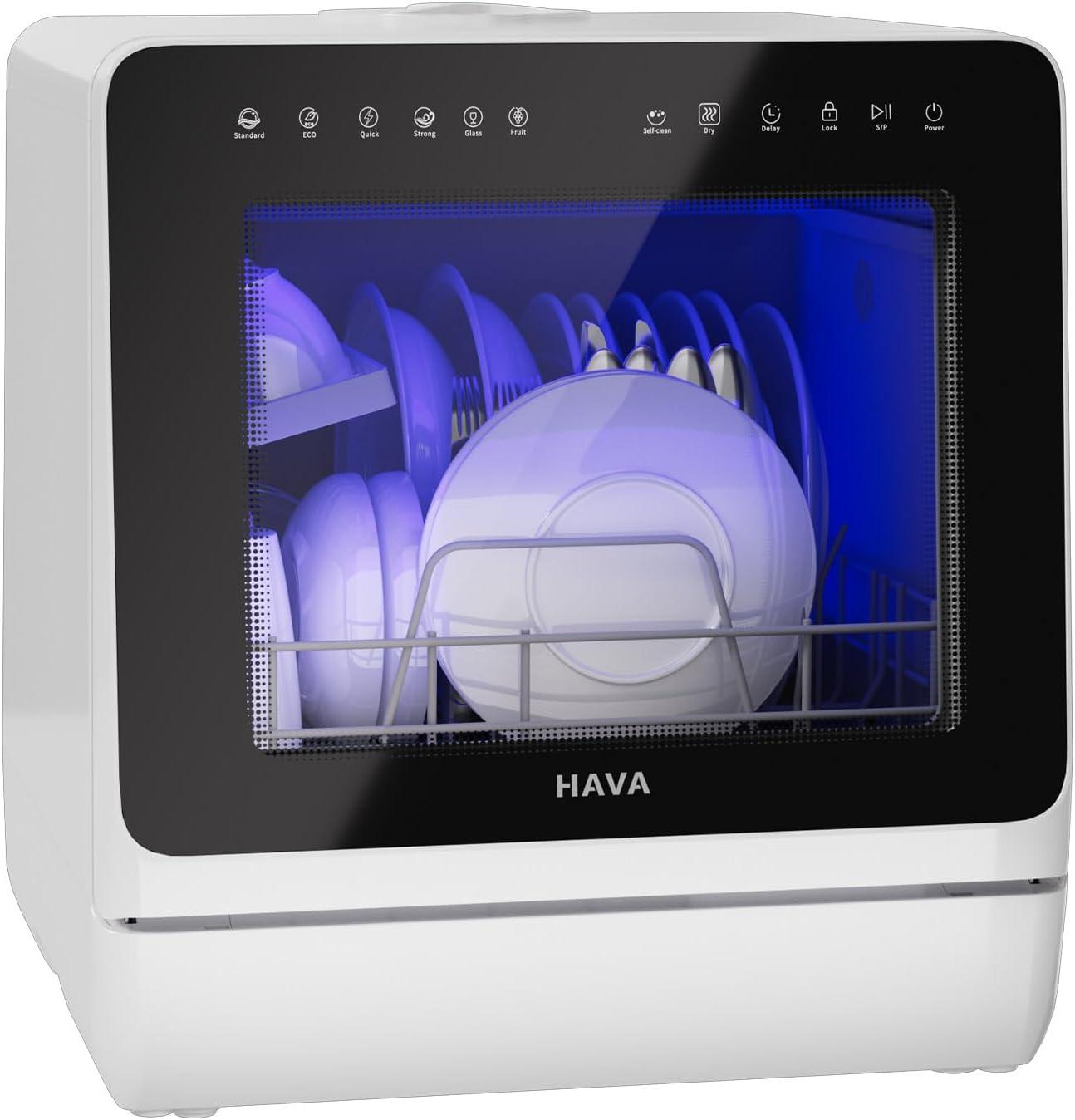 HAVA 2025 Water Softener vs. Portable 8-Program Dishwasher: Surprising Compact Kitchen Efficiency Duel?
