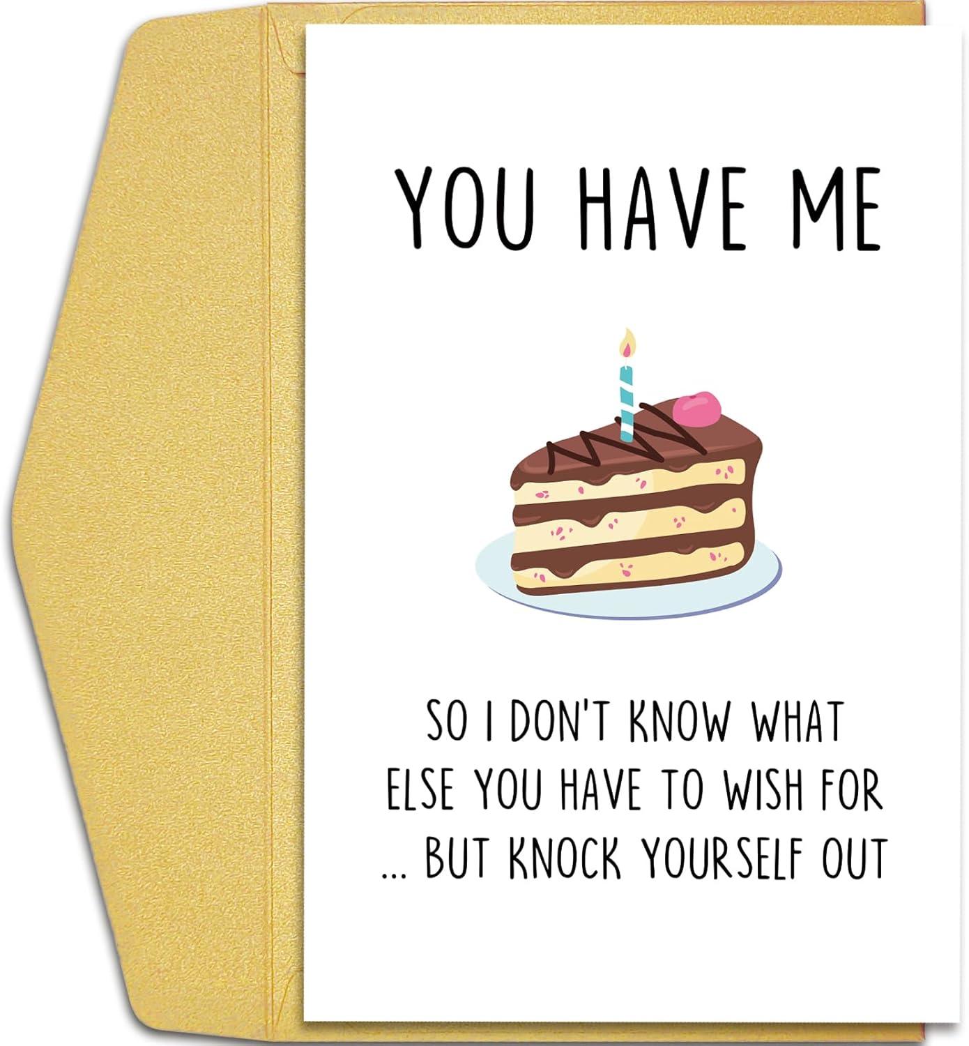 Surprising Birthday Gift: LED Wishing Bottle & Humor Cards