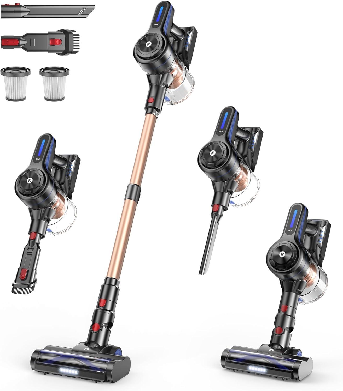 NadalY Cordless Vac Compared: 45min Runtime, Anti-Tangle, 1.5L, & Pet Hair Mastery