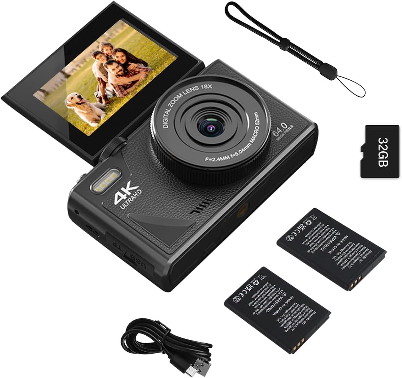 Surprising Insight: 16X Zoom Kids' Cameras vs. 4K Vlogging Power