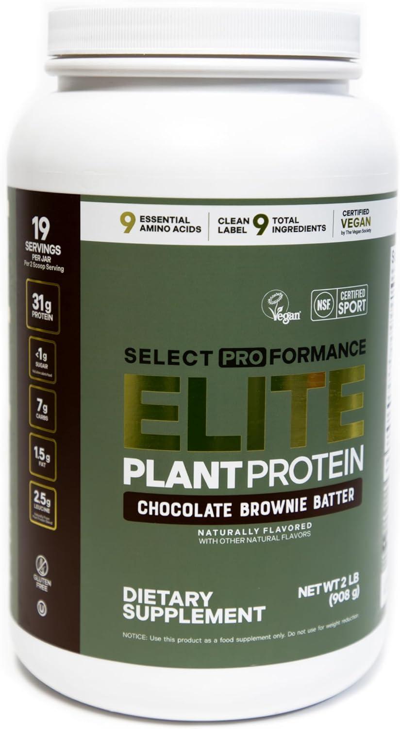 Elite Plant Protein Showdown: No Banned Substances, No Surprises (Clean Fuel)
