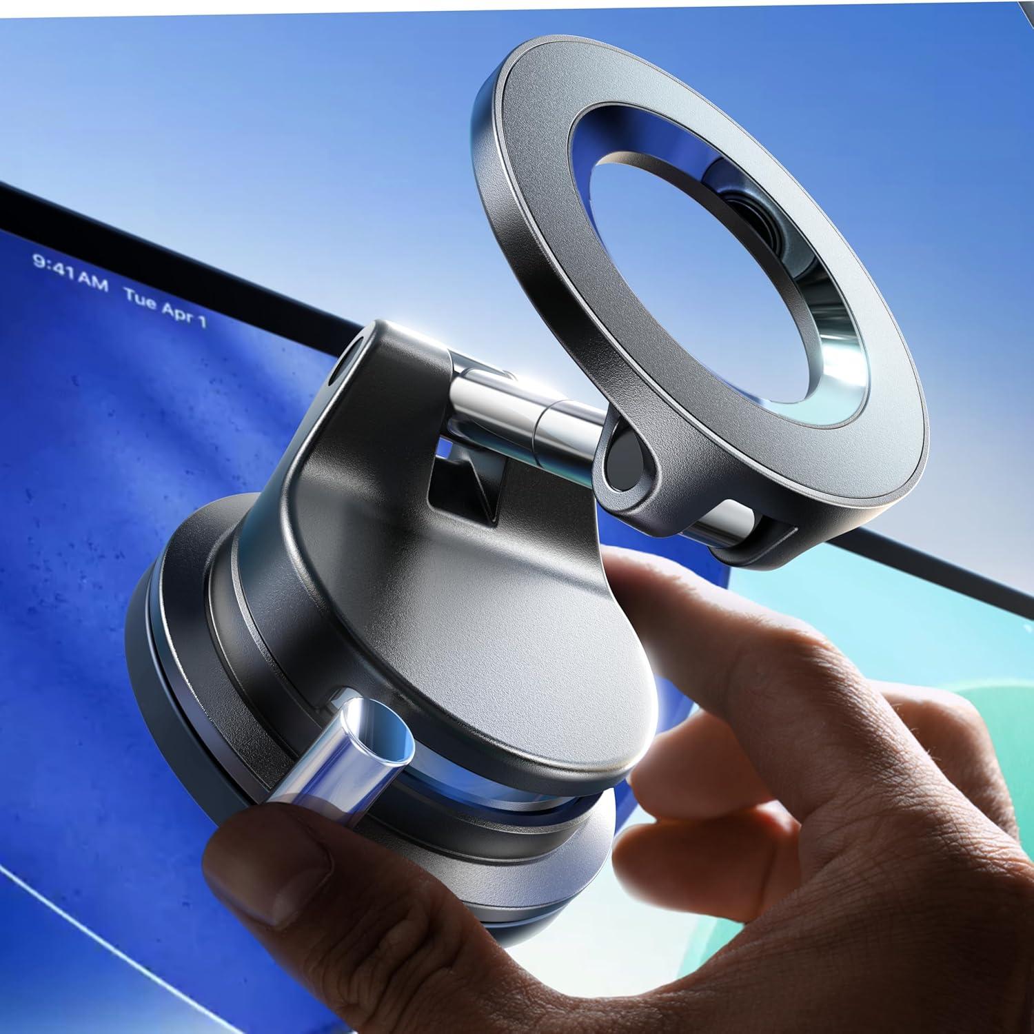 Car Mount Showdown: 360° Flex vs MagSafe Vacuum Tether-Tested for Real Use Cases