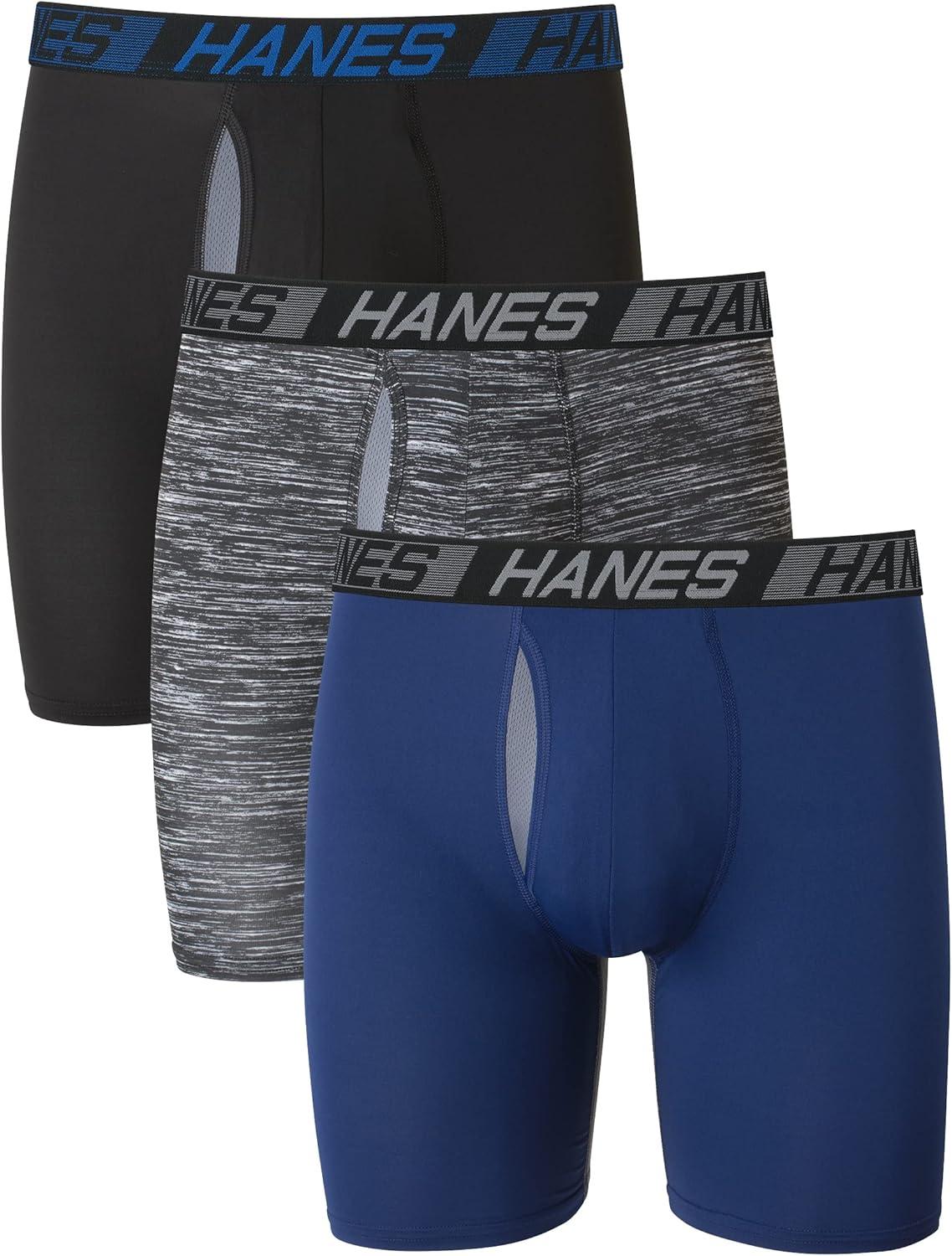 Compared: Hanes Exposed Waistband, Fruit of the Loom Relaxed Fit, X-Temp Cooling Tested