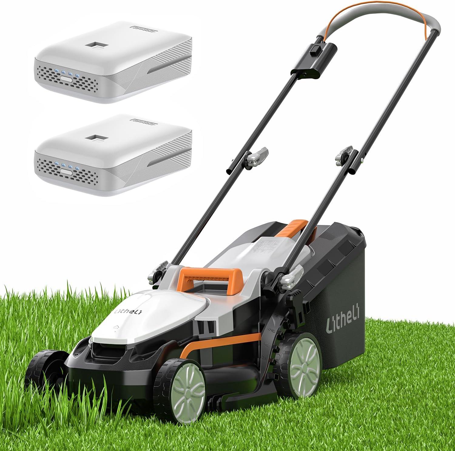 Litheli 13-Inch Cordless vs. U20 20V Lawn Mowers Showdown: Tested for Efficiency, Surprising Battery Power