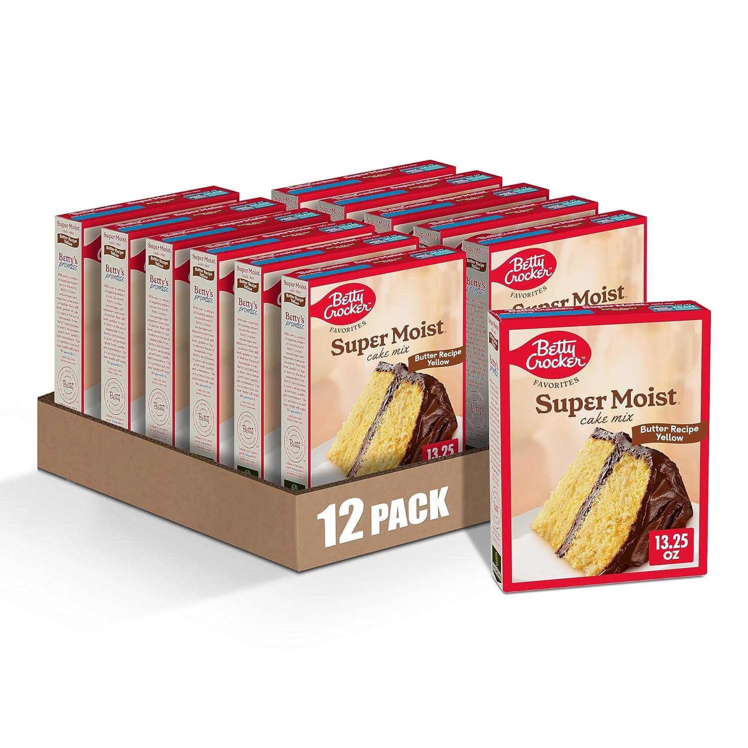 Super Moist Butter Cake Mix Tested: Pack of 12 Ends Baking Wait