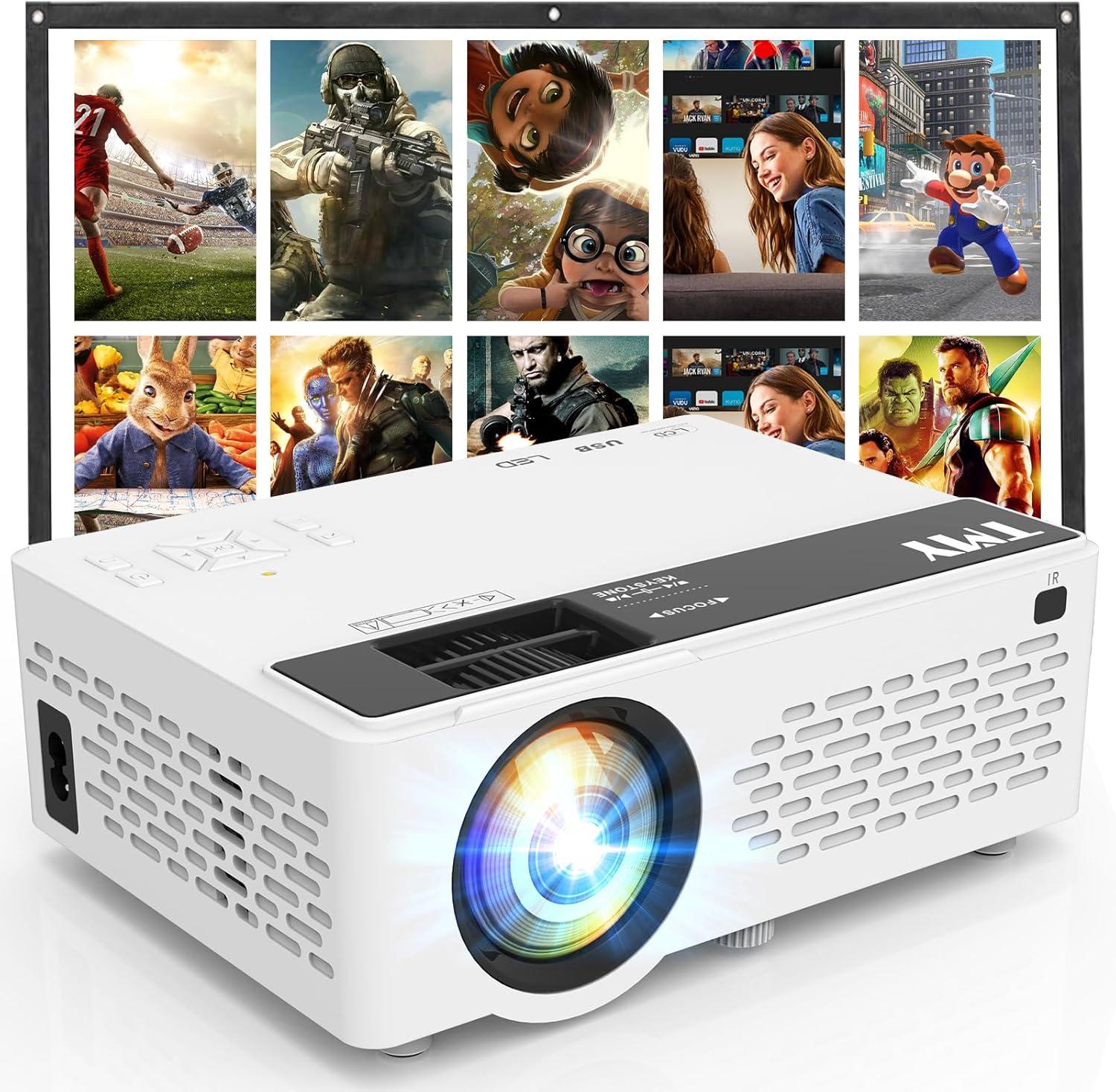 Showdown: TMY Mini Projector's 1080P, Bluetooth Streaming, Portable Design for Outdoor Movies