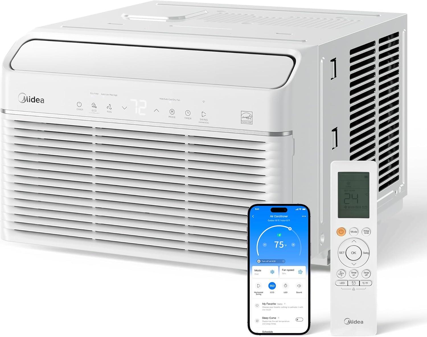 Midea Smart Inverter Window Unit Tested: Quiet Cooling, Energy Star, & Dehumidifier Mode