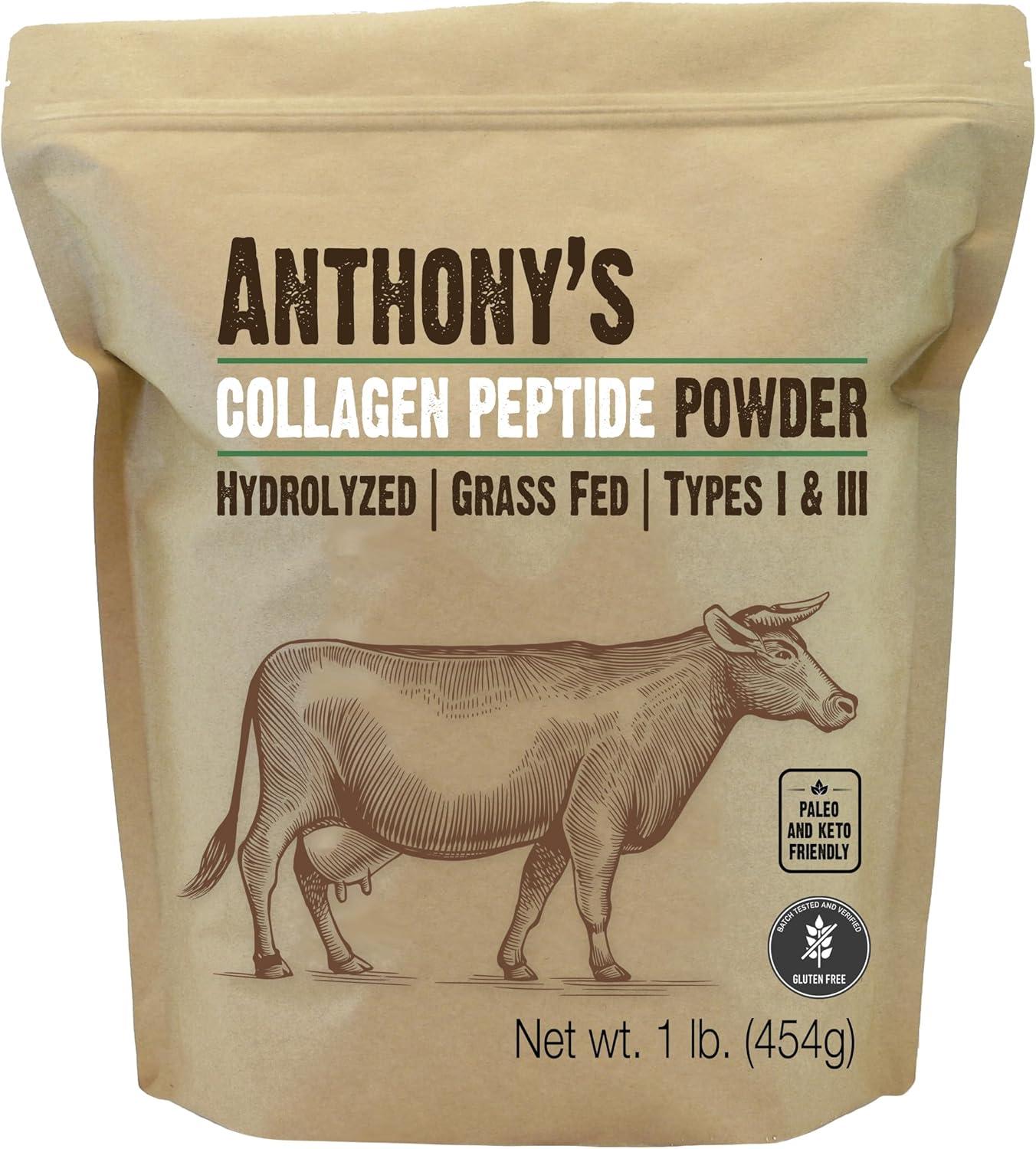 Surprising Insight: Anthony's Collagen Powder Tested for Pure, High-Protein Benefits