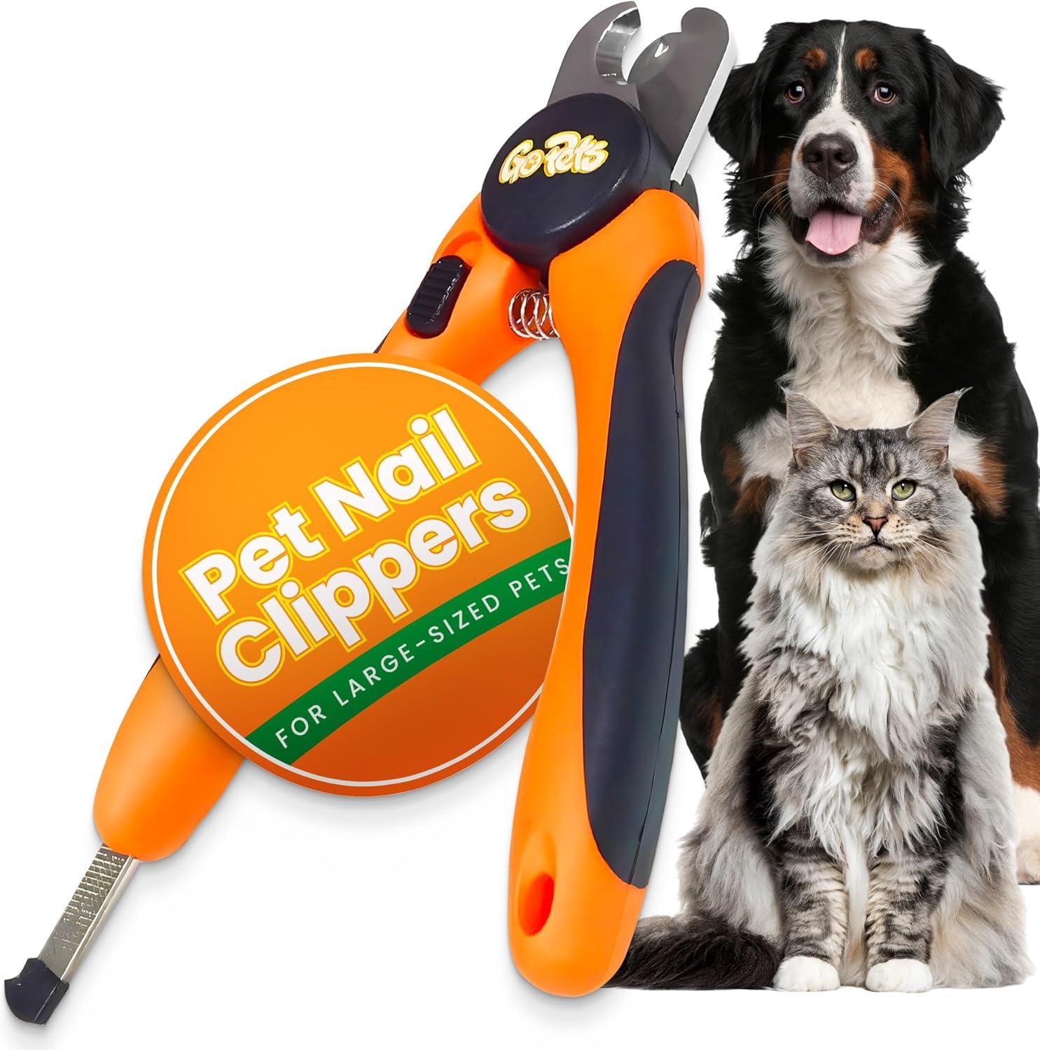 GoPets Nail Clippers Tested for Precision & Safety: Perfect for Large Pets