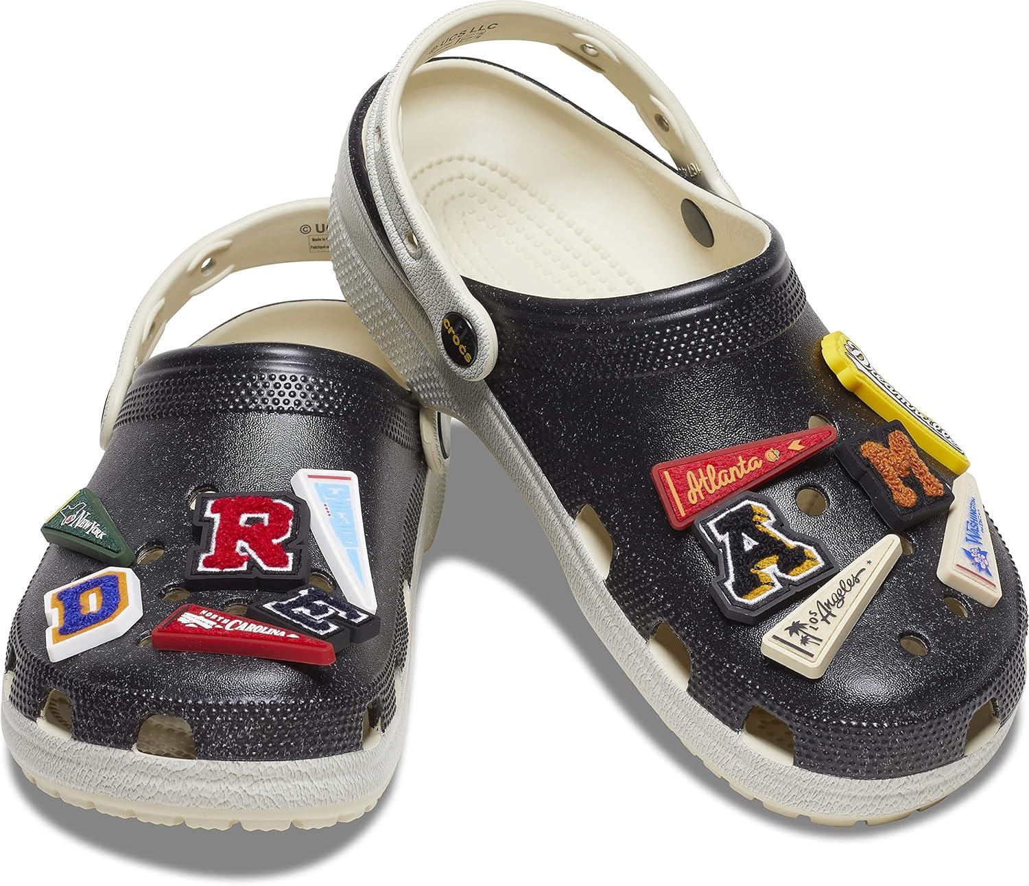 Home Decor vs. Footwear: Foco NFL Bottle Cap... vs. Crocs' Jibbitz™ Charms