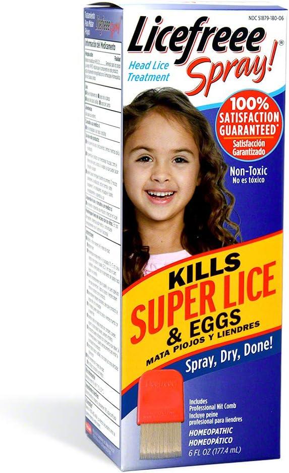 Lice Treatment Showdown: Kills on Contact, Metal Nit Comb (6 Fl Oz)