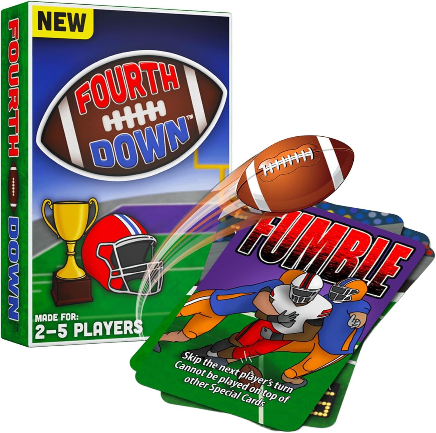 Fourth Down®: Tested Football Card Game - Family Fun... Travel Ready!