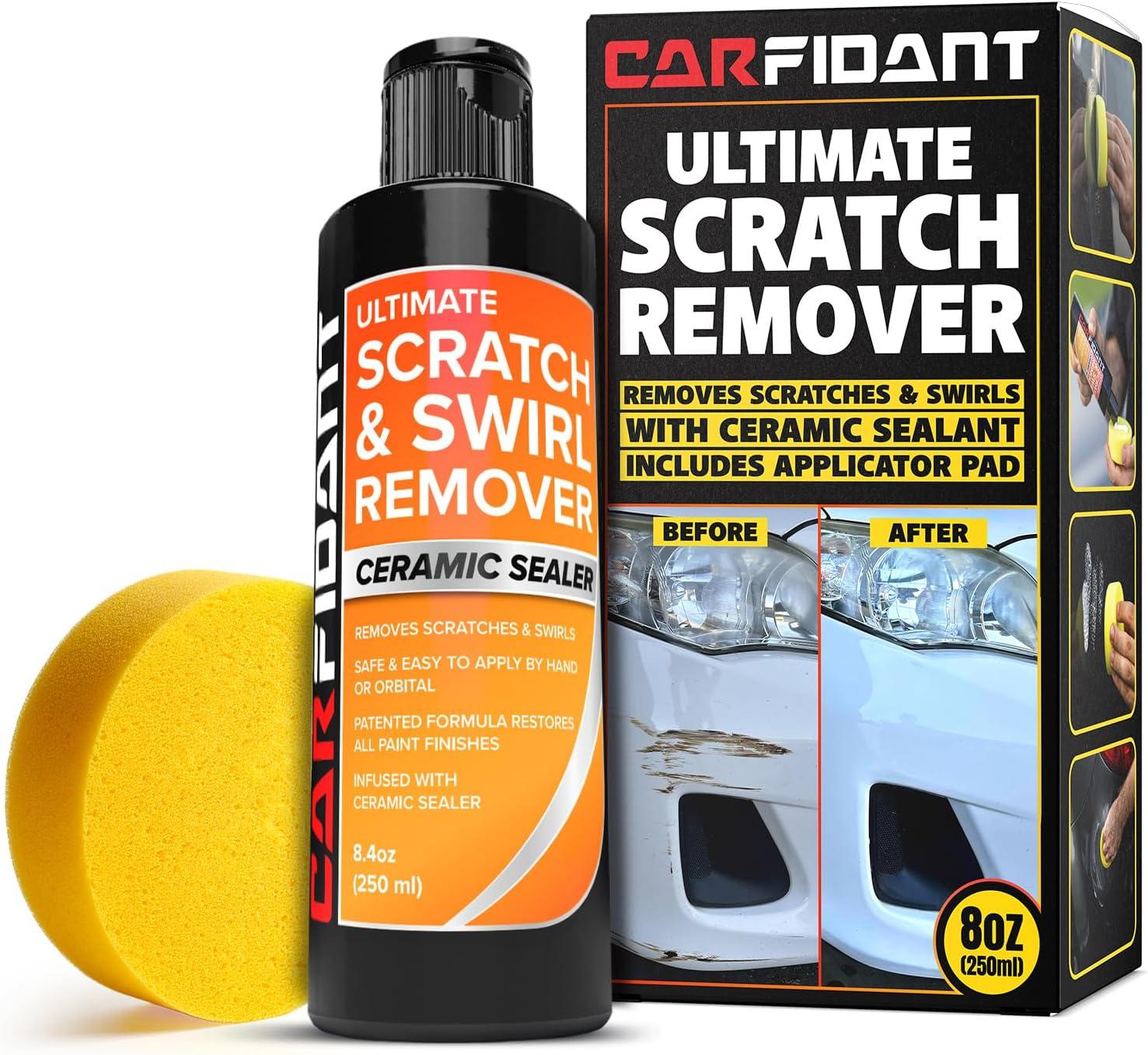 Carfidant Scratch Repair Showdown: 8.4 fl. Oz. Buffer Pad & Compound Tested for Vehicle Paint Repair