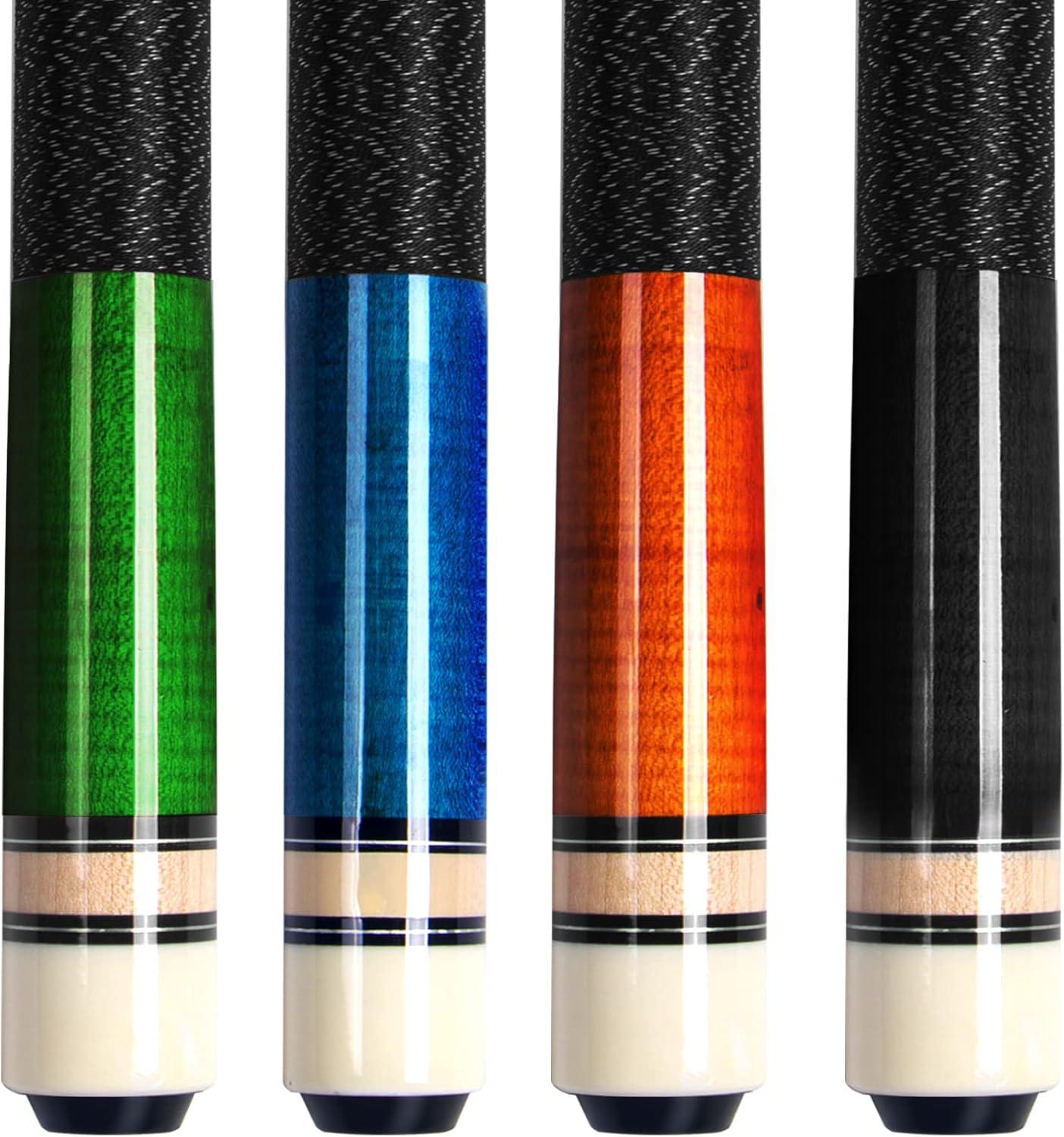 AKLOT 58" Maple Pool Cue: 18-21 oz Tested in Pros' Hands?
