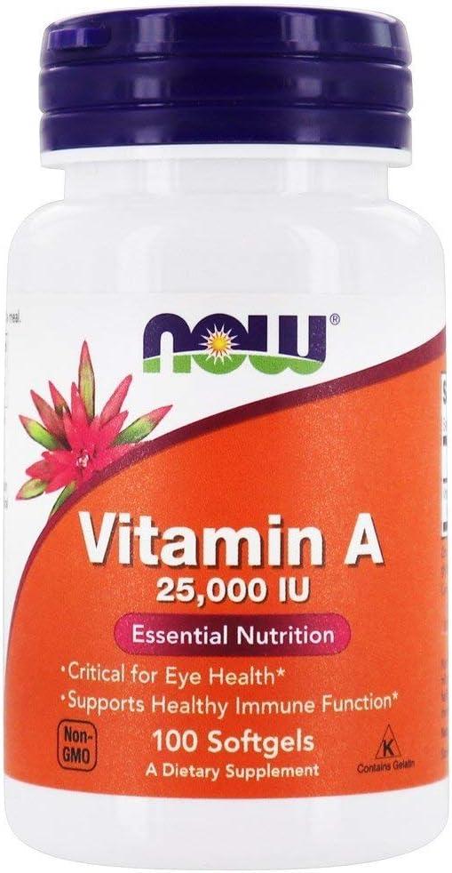 Vitamin A Showdown: 25000IU Tested vs. 100 Softgel Convenience