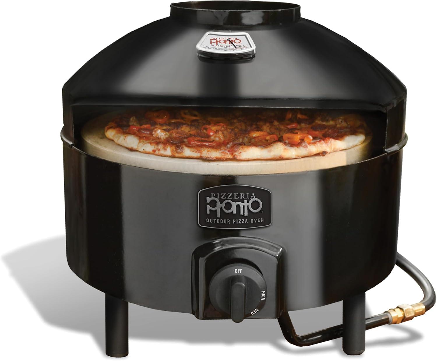 Outdoor Pizza Oven Tested for 5-Minute Crispy Pizzas at Picnics