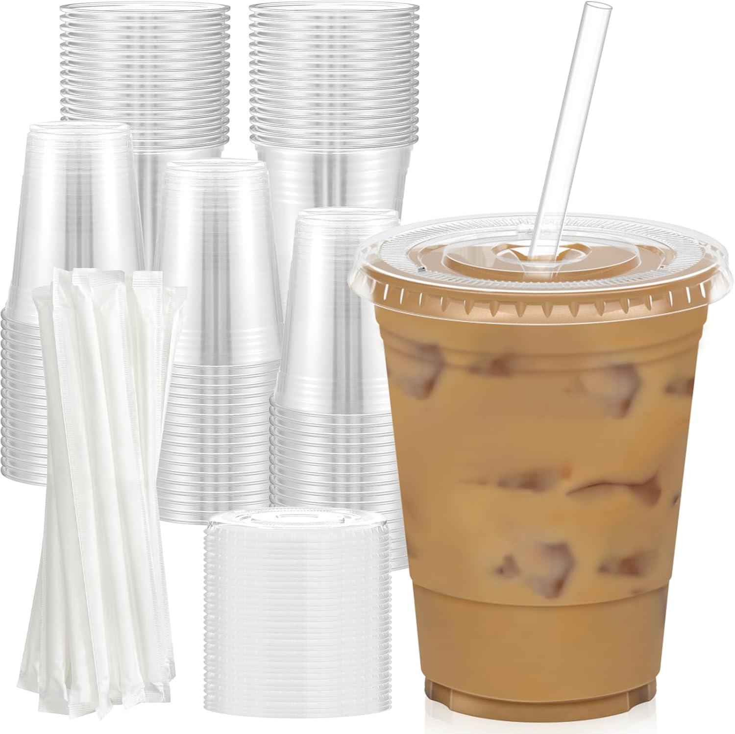 Plastic Cups Showdown: 16 oz Straws, Food Safe, Cold Drink Use