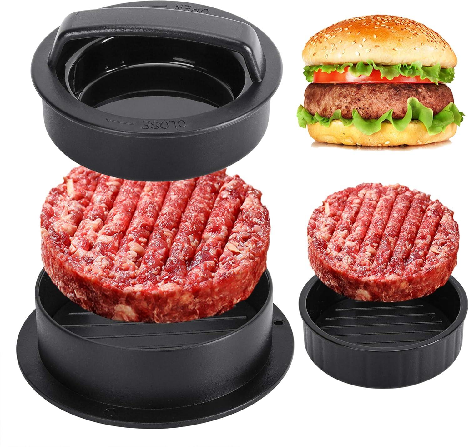 Surprising 3-in-1 Burger Maker: Effortless Grilling, Less Cleanup