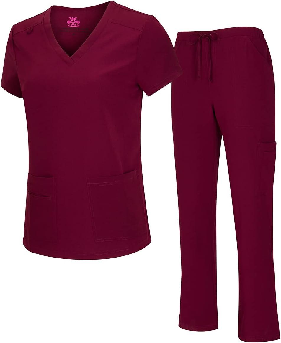 Surprising Comfort & Practicality in Women's Scrub Sets: Tested for Value