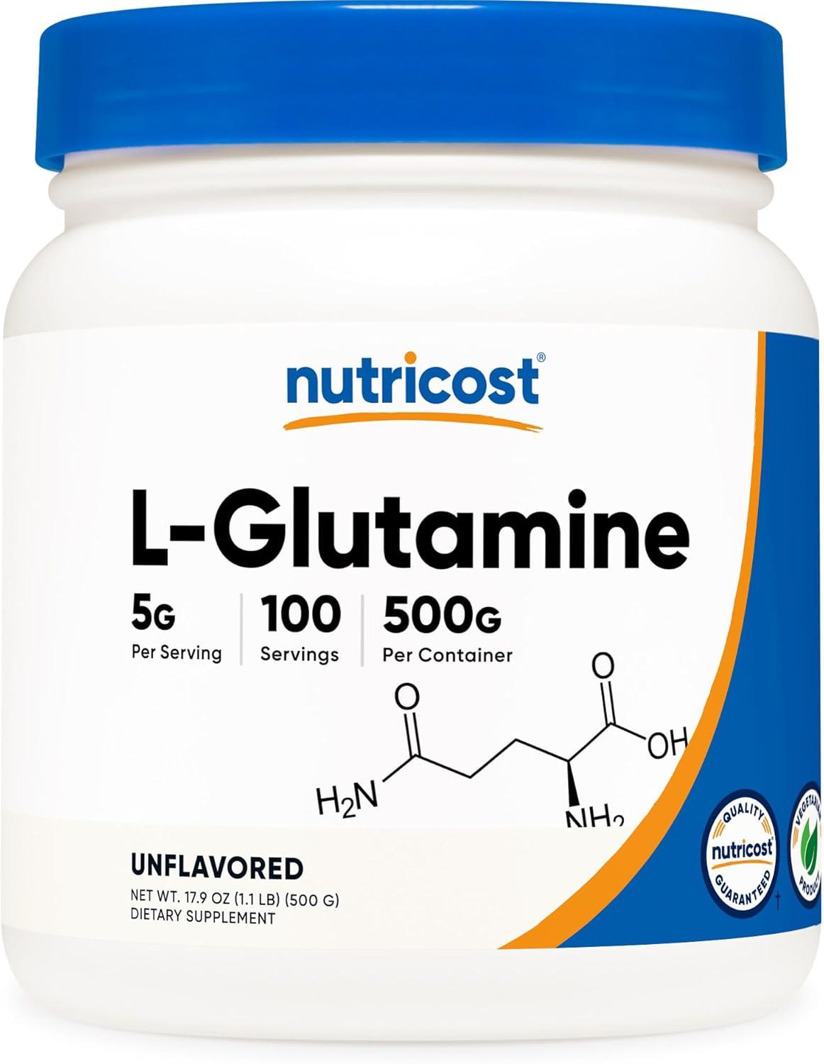 L-Glutamine Showdown: 500 Grams... Outclass Non-GMO Rivals in Dietary Supplement Testing