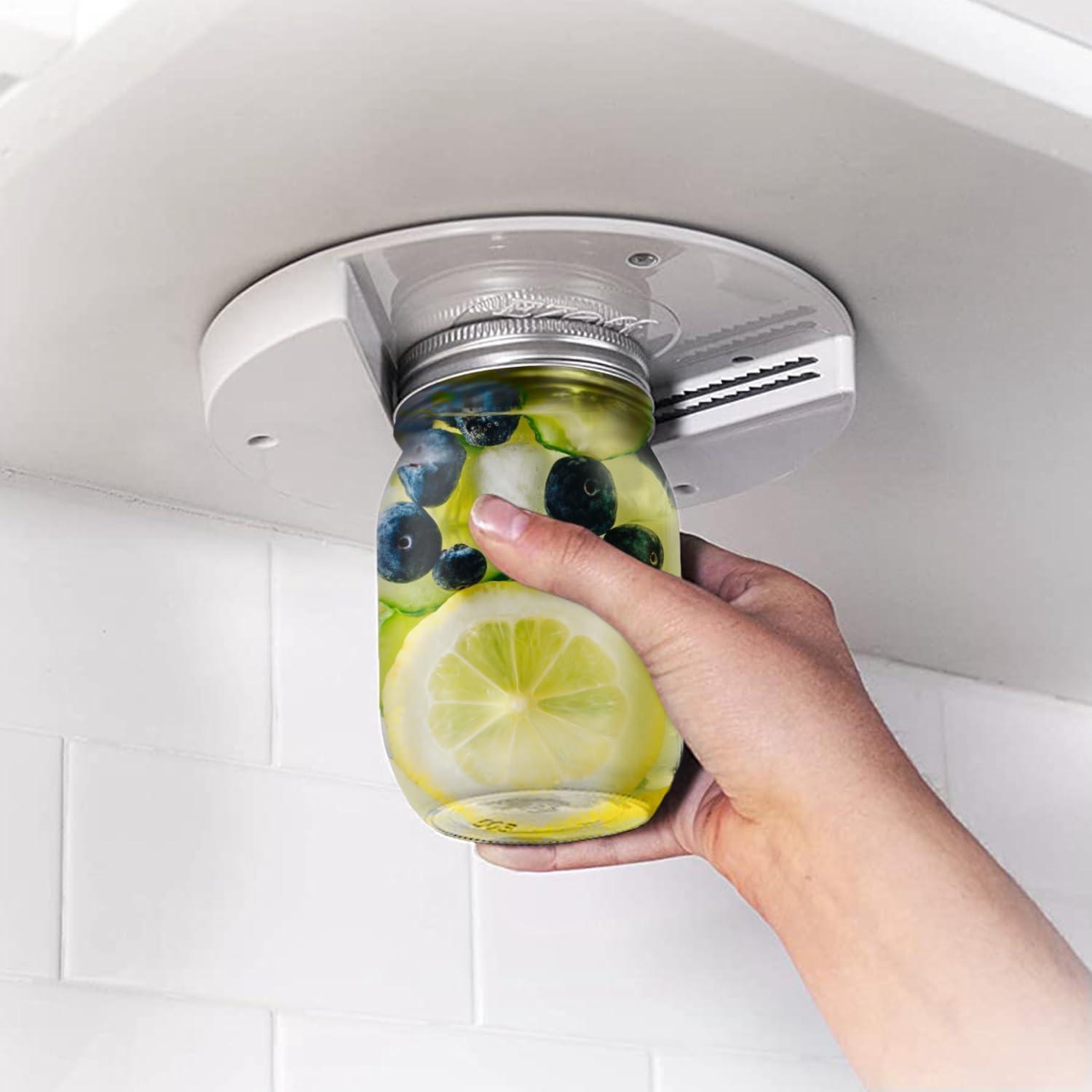 Under Cabinet Jar Opener (Arthritis-Friendly) vs. One-Handed White: Tested for Aging-Kitchen Needs