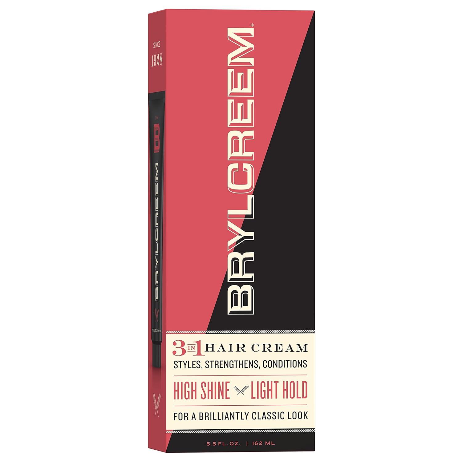 Brylcreem Shine vs. Gelato Hold - Surprising Control for Men's Hair Cream (Alcohol-Free, 5.5 Oz)