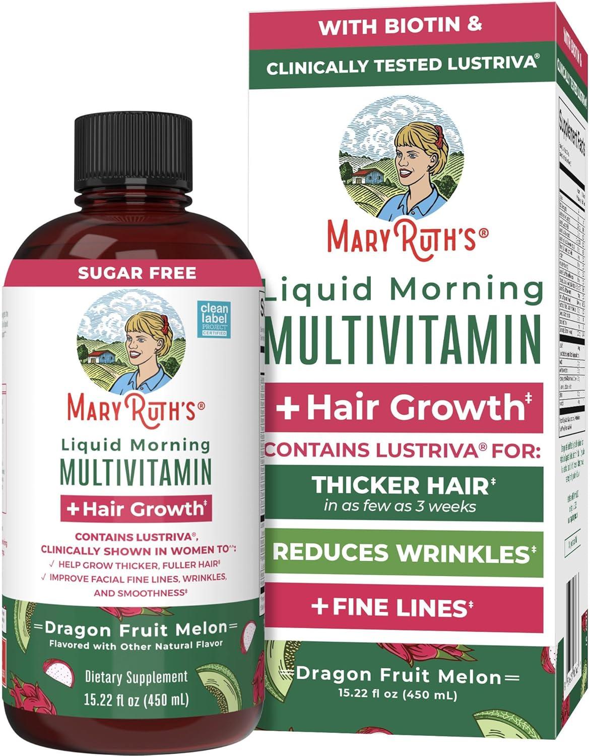 MaryRuth's vs Lustriva: Tested Biotin 10000mcg for Hair & Skin (Women's Wellness)