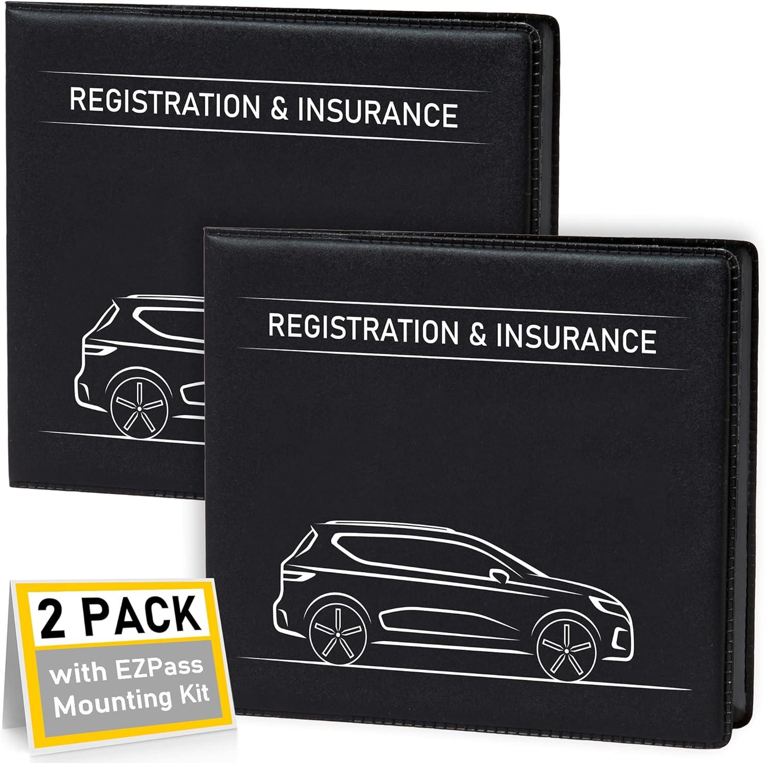 Car Insurance Document Holders: Versus Strong Closures, Velcro & Toll Pass Compatibility (Surprising Insight)