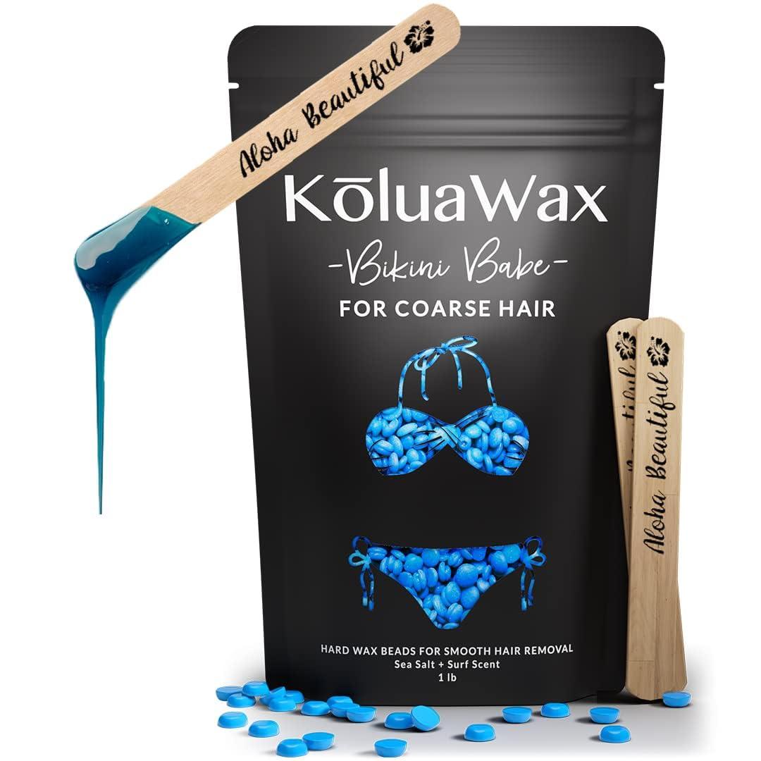 KoluaWax Showdown: Coarse Hair Tested, 10 Sticks + 1lb Refill, Surprising Sea Salt Benefits - Summer Skin Prep?