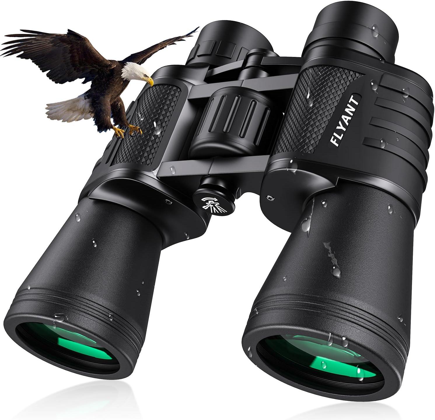20x50 Power, Waterproof Binoculars-Compact & Low-Light Vision Tested for Cruises